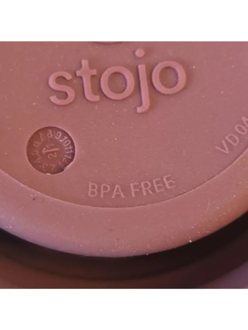 STOJO Titan Collapsible Travel Cup with Straw Purple Silicone Reusable NEW